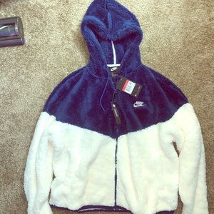 Women’s Nike sportswear Sherpa full zip fleece